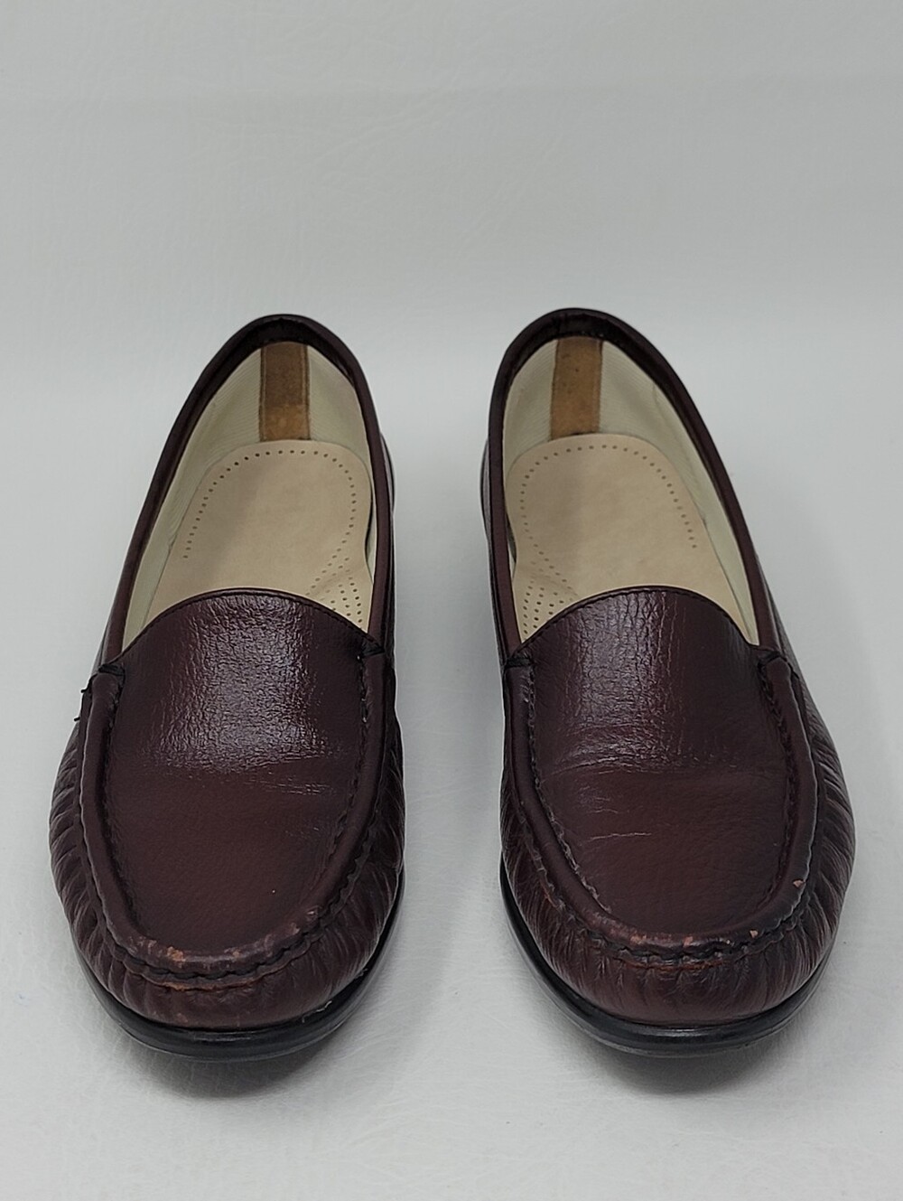SAS Leather Loafers Comfort Shoes Women US Size 8 M Made In USA Pre-owned - Picture 7 of 11